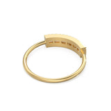 Baguette Diamond Ring / Diamond Baguette Ring in 14k Gold / Rose Gold Baguette Diamond Wedding Ring / Diamond Ring