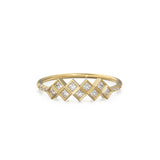 Princess Cut Diamond Ring / 14k Gold Princess Cut Diamond Wedding Ring / Princess Cut Anniversary Band