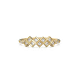 Princess Cut Diamond Ring / 14k Gold Princess Cut Diamond Wedding Ring / Princess Cut Anniversary Band