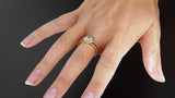 Custom Engagement Ring with Band for N