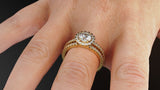 Custom Engagement Ring with Band for N