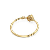 Baguette Cut Diamond Wedding Band / 14k Gold Round and Baguette Women's Wedding Cluster Ring Available in Rose Gold White Gold