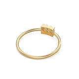 Women's Diamond Wedding Band in 14k Gold / Prong Setting Diamond Wedding Band / Unique Anniversary Ring