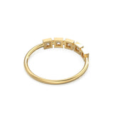 Princess Cut Diamond Wedding Band / 14k Gold Princess Cut Women's Wedding Ring Available in Rose Gold White Gold