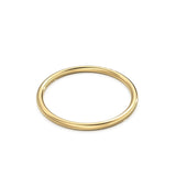 Three Stone Diamond in 14k Gold / Brilliant Diamond Ring / Gold Band White Diamond Ring / Trio Diamond Ring