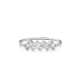 Princess Cut Diamond Ring / 14k Gold Princess Cut Diamond Wedding Ring / Princess Cut Anniversary Band