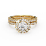 Custom Engagement Ring with Band for N