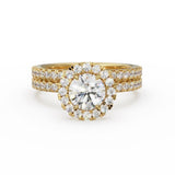 Custom Engagement Ring with Band for N