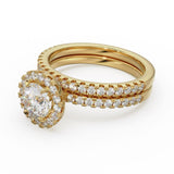 Custom Engagement Ring with Band for N